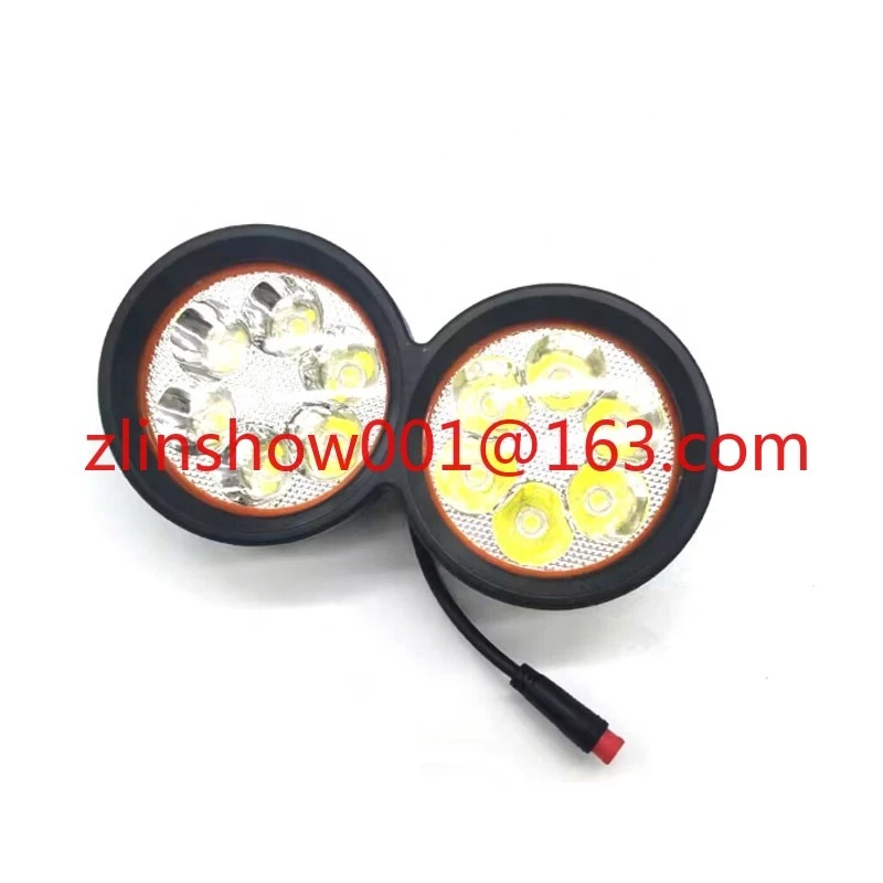 10inch Scooter Headlamp Front LED Light Headlight ,for Kukirin M5 Pro Kugookirin M5 Pro E-Scooter Spare Parts and Accessory