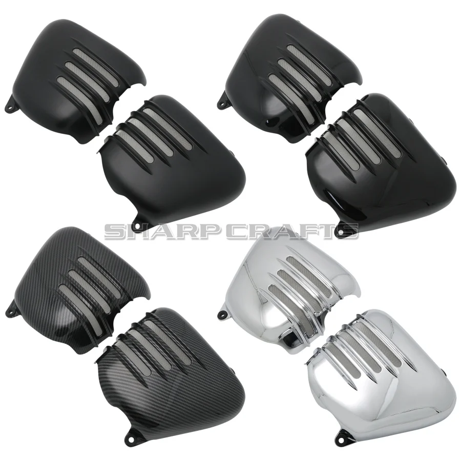 Motorcycle Left & Right Side Fairing Battery Cover For TRIUMPH 2001-2015 BONNEVILLE T100 SE ACE Thruxton 900 SCRAMBLER