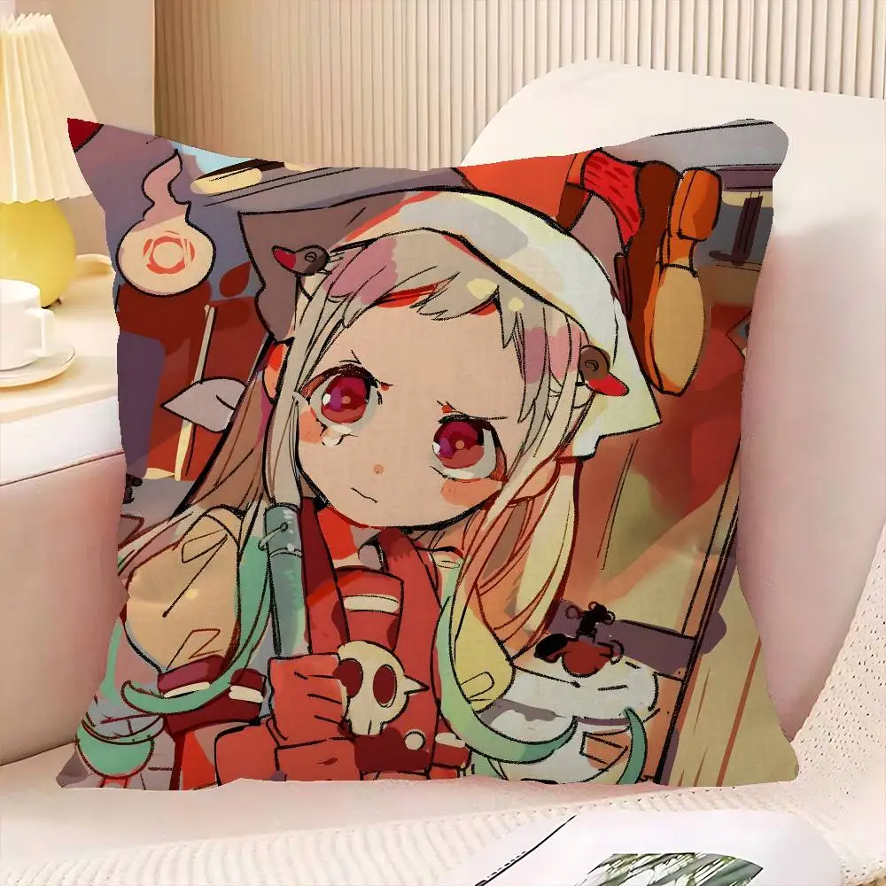 Anime Toilet B-Bound H-Hanako Kun Pillow Anime Pillow Sofa Bed Head Pillow Cover Cushion Cover 45x45 cm Fashion