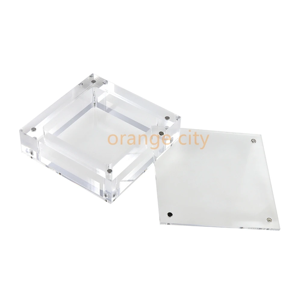1PC Transparent Acrylic Magnetic Cover Case For GBA SP Game Console Storage Box For Game Boy SP Game Console Accessories - view 5