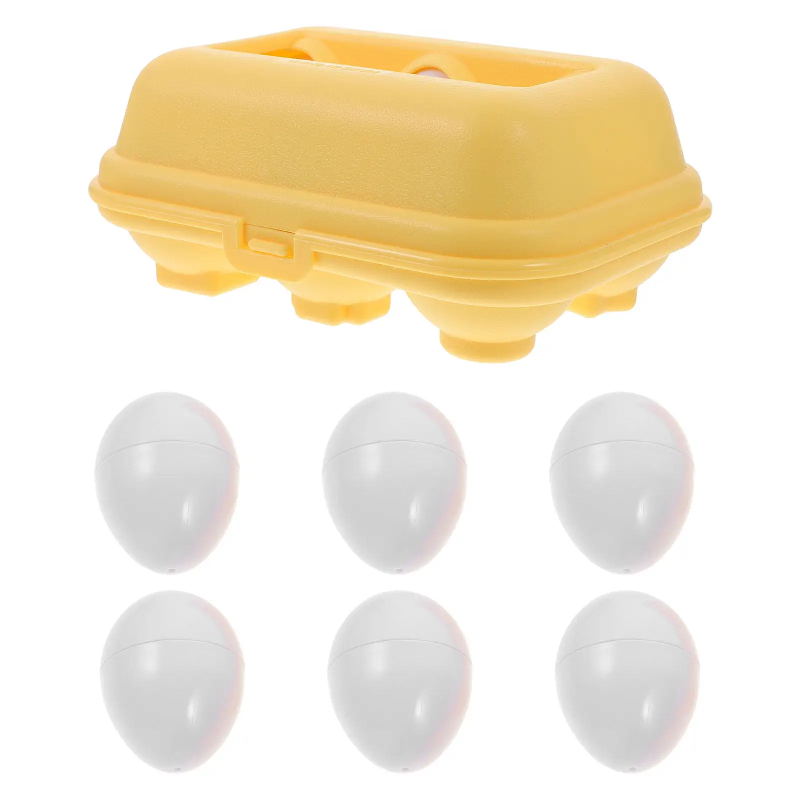 

6Pcs Matching Eggs Educational Learning Color Shape Recognition Memory Concentration Skills Early Preschool Gift Toddler