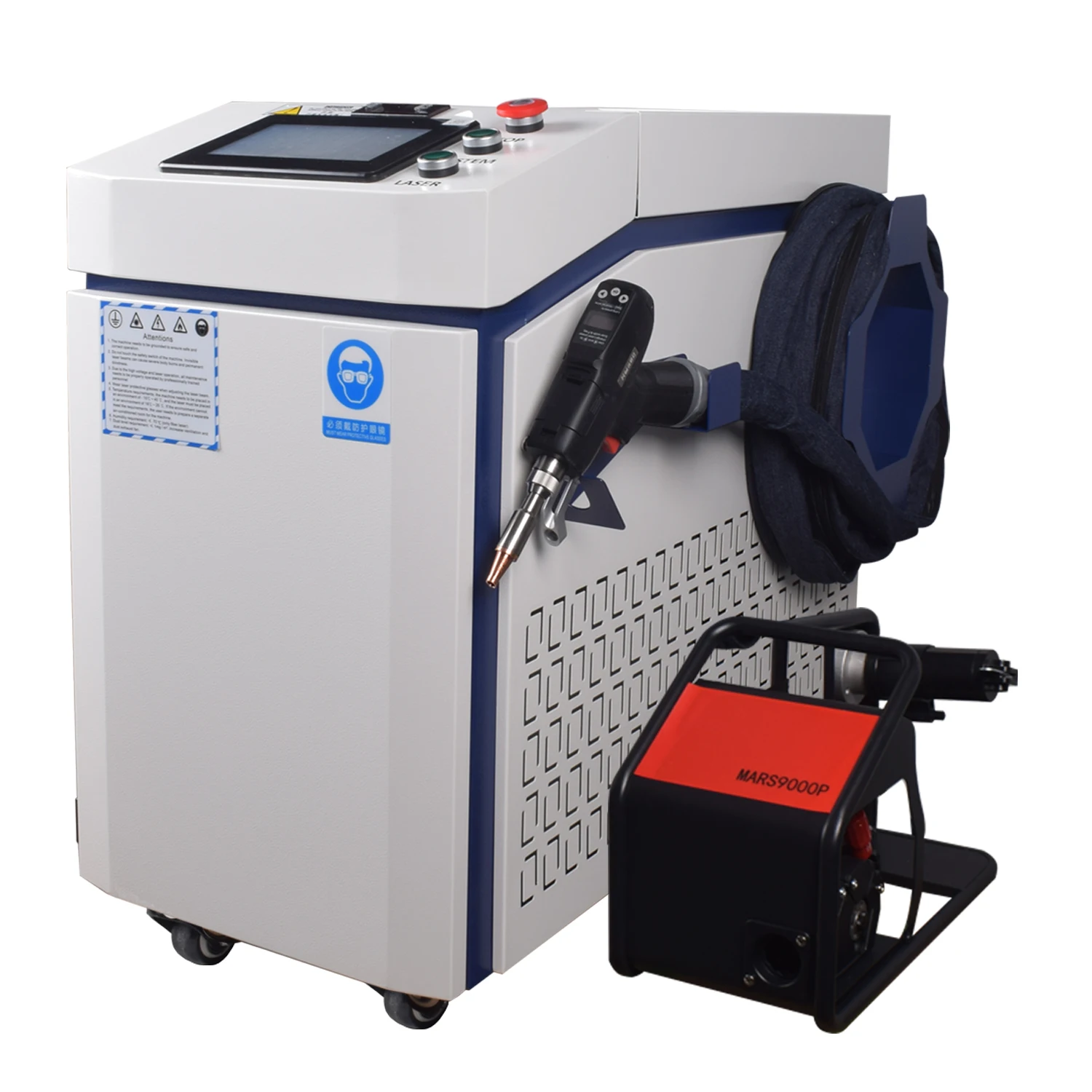 3000W 4 IN 1 Fiber Laser Welding Cutting Cleaning Soldering Machine 2000W 1500W Reci Handheld Fiber Laser Welder for All Metal - view 7