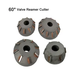 60 Degree Angle Carbide Valve Reamer Valve Seat Cutter for Motorcycle Car Engine Valve Seat Repair Reamer Head