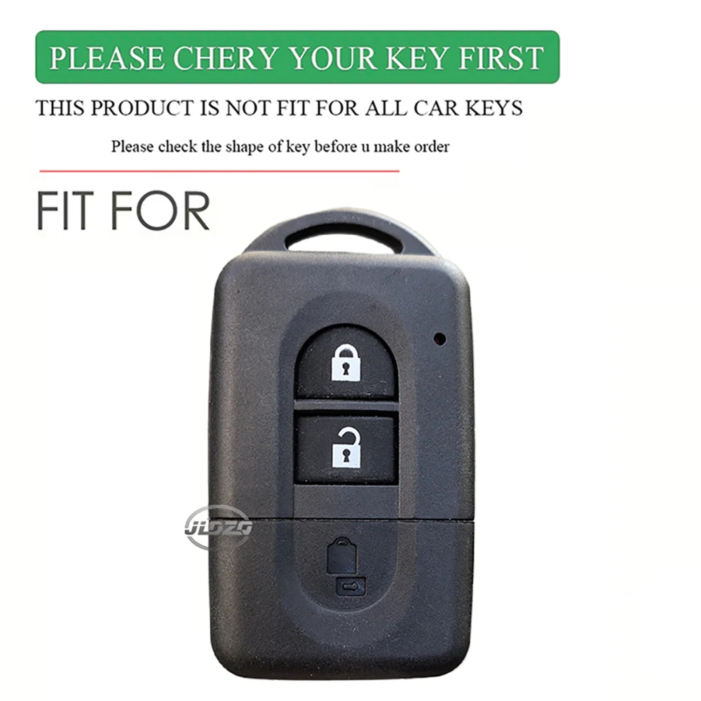 Key Case Cover for Nissan Qashqai J10 Tiida Micra X-Trail NV200 Navara Pathfinder Juke Keychain Fob Key Holder Keychain Protect