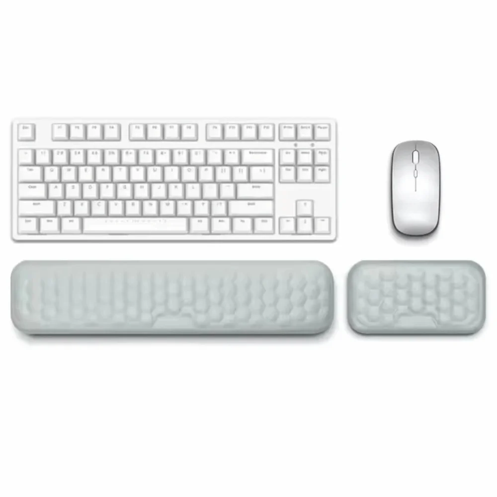 Professional Foam Mouse Pad Ergonomic Design Comfortable Keyboard Wrist Rest Relax Non-Slip Base Wrist Pad Laptop Use