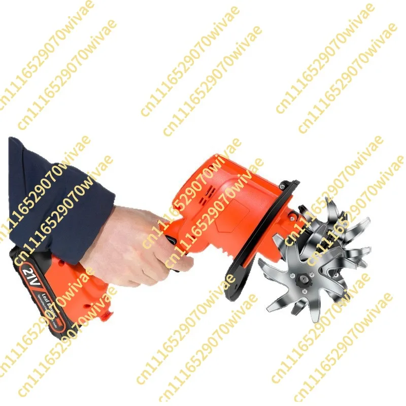 Household Lithium Battery Scarifier Small  Handheld Electric Hoe Garden Bonsai Weeding Soil Turning Wireless Micro-tiller