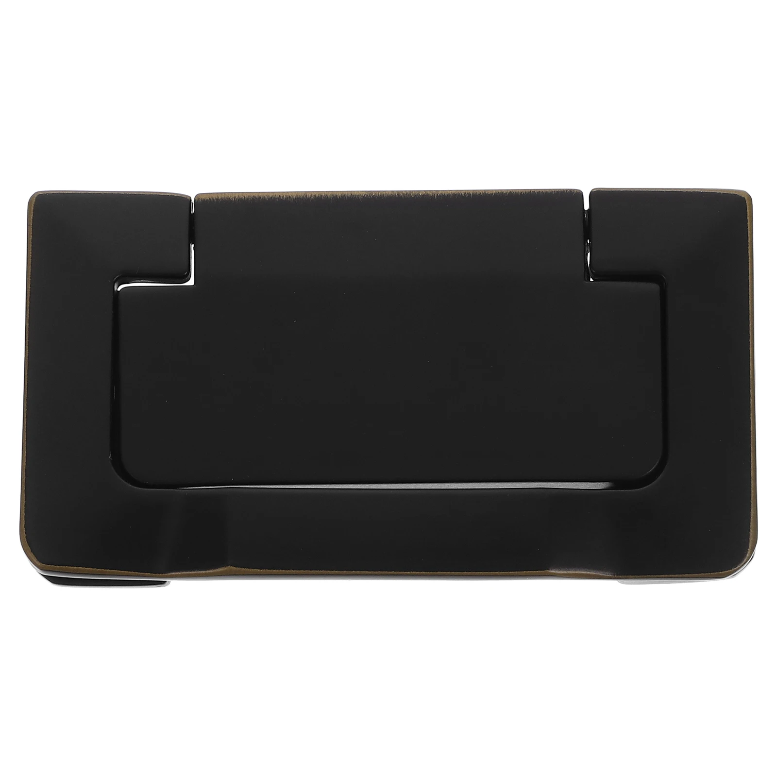 

Flush Pull Ring Handles Hidden Drawer Cabinet Recessed Invisible Grip Sturdy Zinc Alloy Space Saving Modern Design Easy