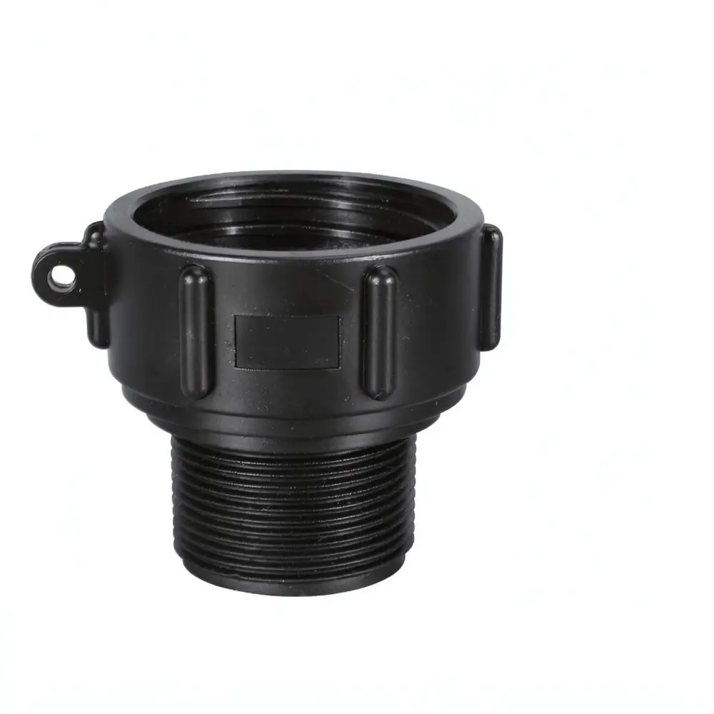 IBC Tote Tank Adapter For Industrial Fluid Valve Connector S60 Thread To Pipe Fitting Liquid Transfer Solution