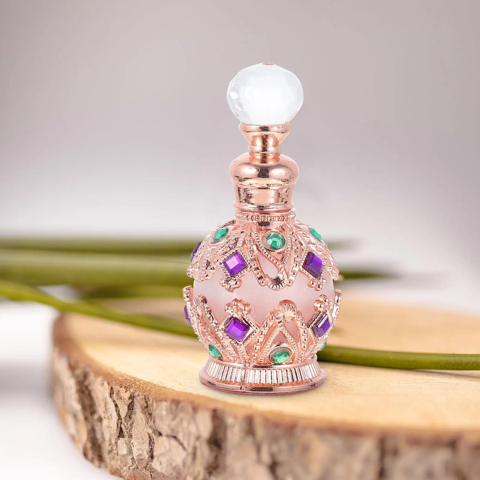 

Glass Perfume Bottle Exquisite Essential Oil Container Travel Storage Bottle Durable Refillable Perfume Bottles Empty