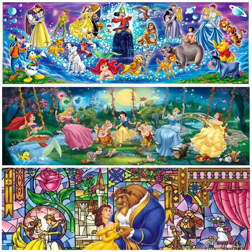 

Disney Snow White Diy Diamond Painting 5D Full Embroidery Set Mosaic Image Home Decor Beauty And The Beast Princess