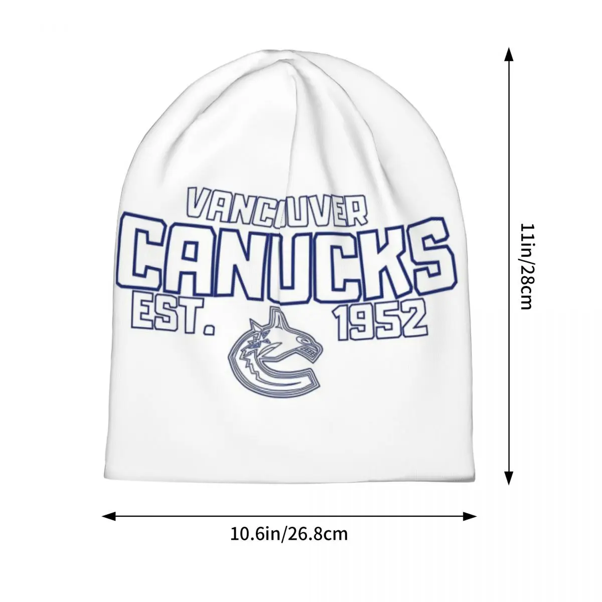 Vancouver Canucks Hockey Canada Skullies Beanies Hats Warm Autumn Winter Outdoor Cap Knitted Bonnet Caps for Unisex Adult