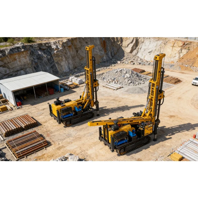 Plateforme de forage profond entièrement hydraulique pour l'exploration pétrolière, gazière et l'investigation des ressources naturelles