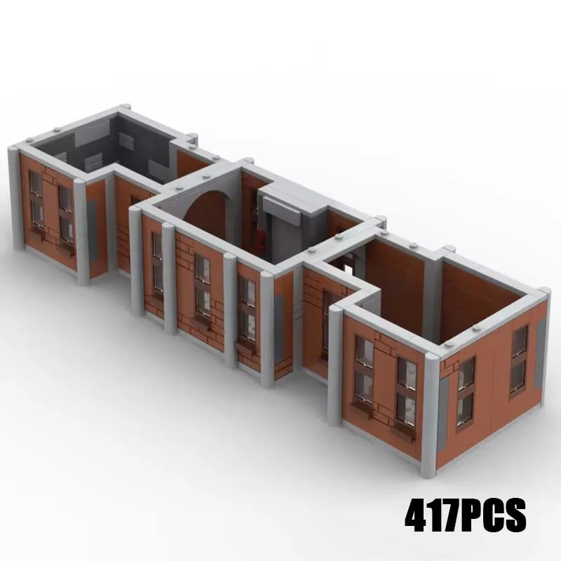 Piso extra para o conjunto 76294 arquitetura diorama famoso filme moc blocos de construção coleção brinquedos presente natal tecnologia tijolos