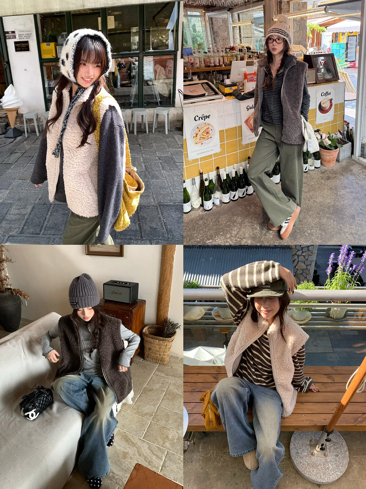 

Thiened Plu Stand Collar Vest Autumn Winter New Sle Women's Jaet Outerwear Svel Warmth oulder Pad Coat