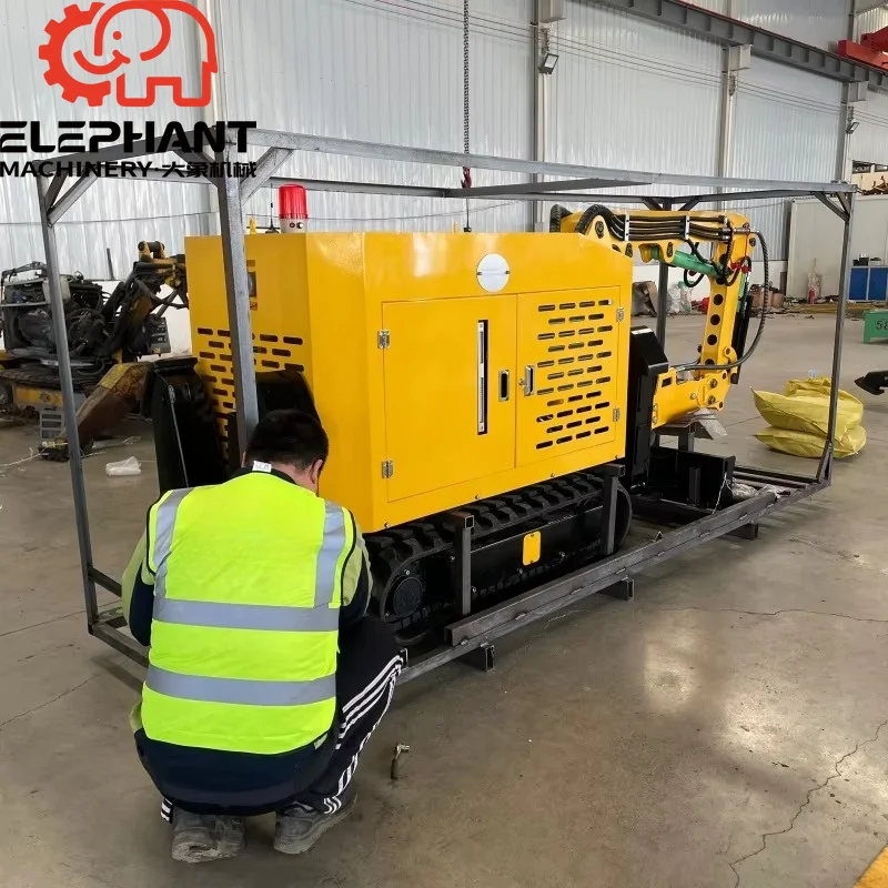 Demolition Robots Widely Used in Furnace Cleaning Tunnel Excavation and Collapse Rescue Operations