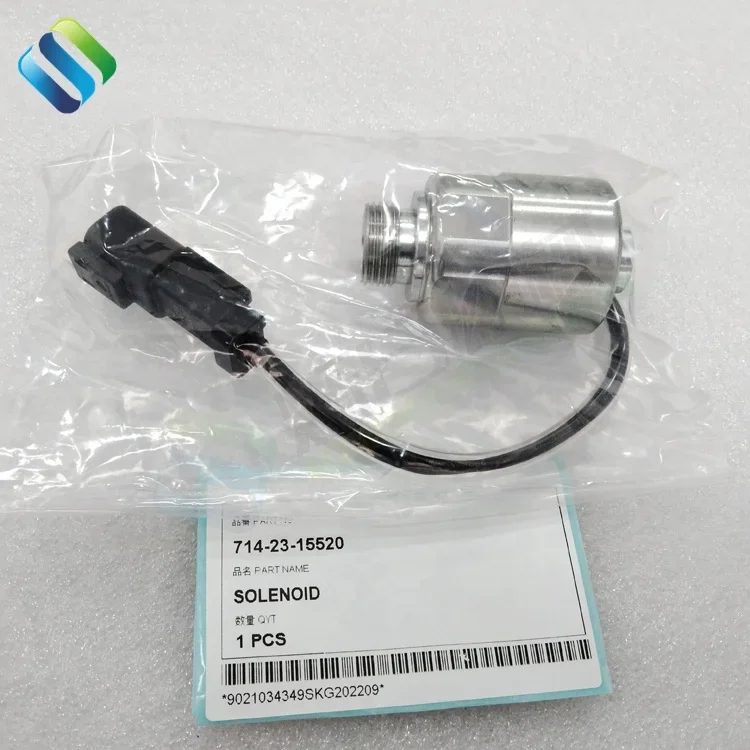 صمام SKGM WA150 WA200 Suku Cadang Mesin Katup الملف اللولبي 24V صمام