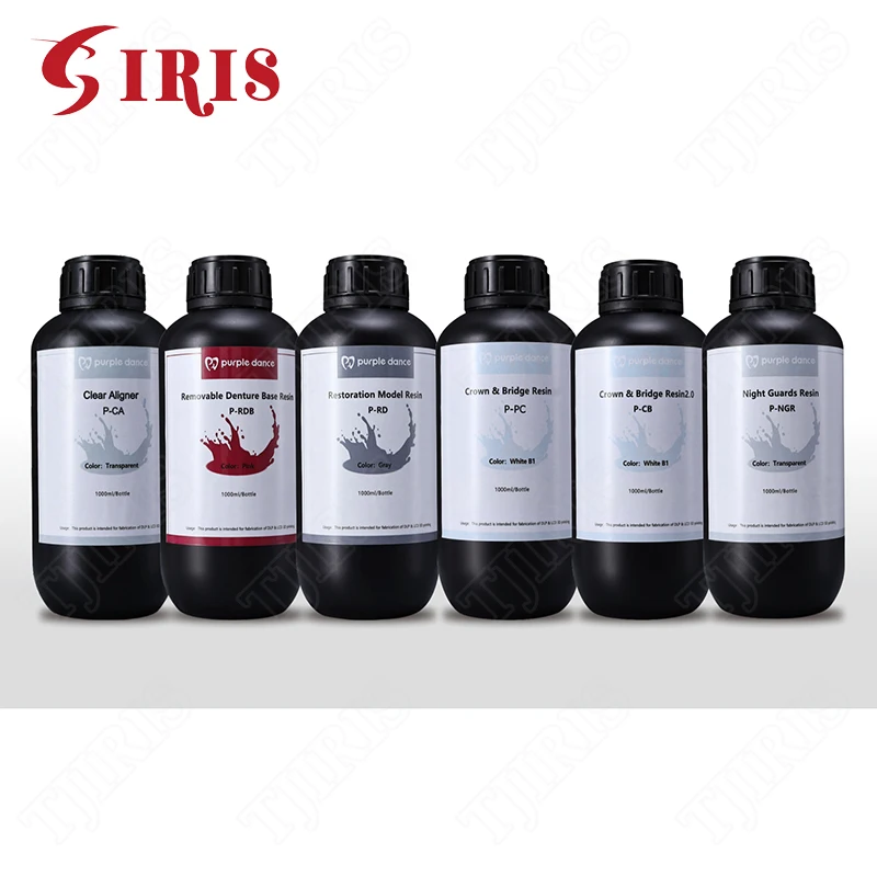 

1kg Dental Transparent Resin 3D Printing Guide Resin/Flexible Clear Aligner Resin/Rigid Night Guards/Indirect Bonding Trays