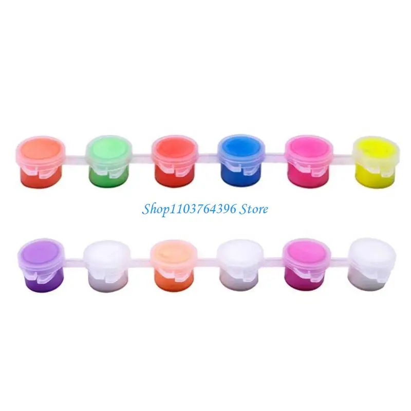 طلاء مضيء ملون DIY طلاء سائل يدوم طويلاً كهدية للأعمال الفنية