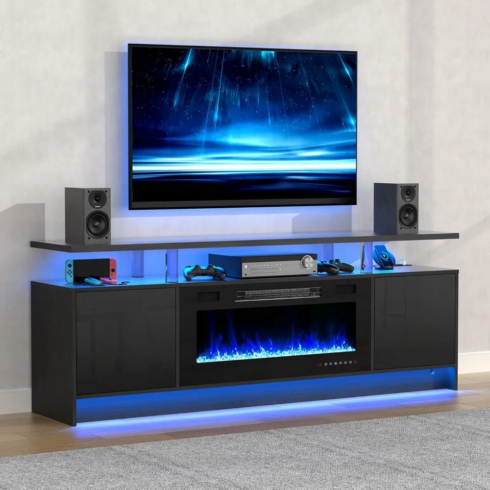 Fireplace TV Stand with 23