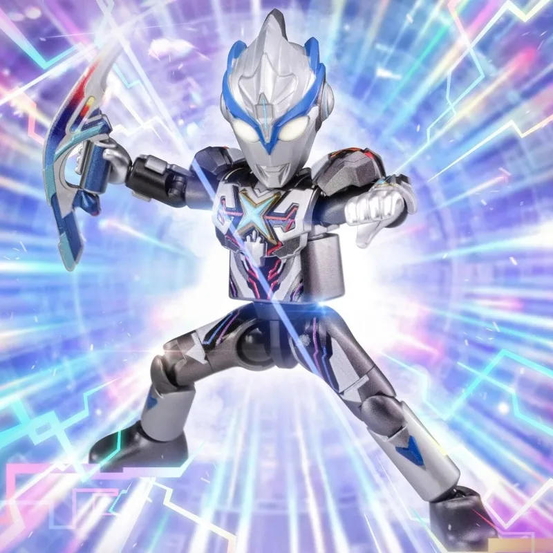 Blokees Ultraman Galaxy Version 15 Building Block Assembly Model Children Birthday Gift Toys Blind Box Collection Blockman Gift