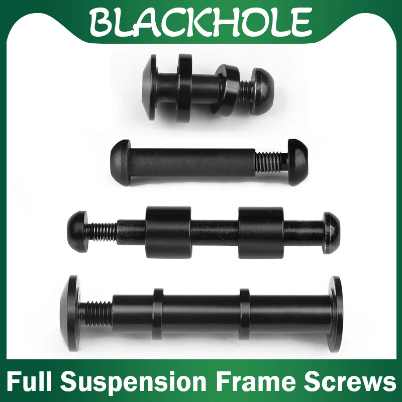 Full Suspension Bike Frame Screws Carbon MTB Frame Rear Shock Connecting Screws Bicycle Frame Repair Modified Washer Screws