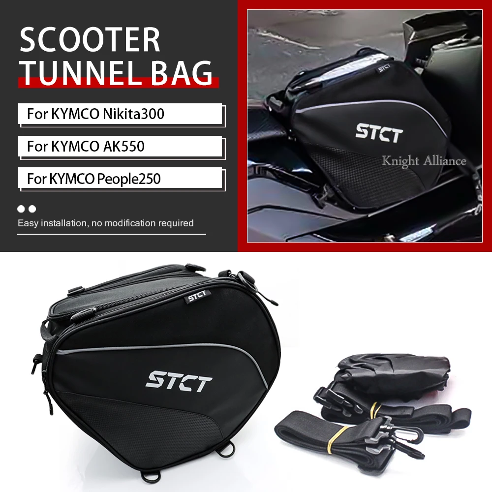 

For KYMCO Nikita300 Nikita 300 AK550 AK 550 People250 Scooter Tunnel Bag Waterproof Fuel Tank Bag Motorcycle Tank Bags