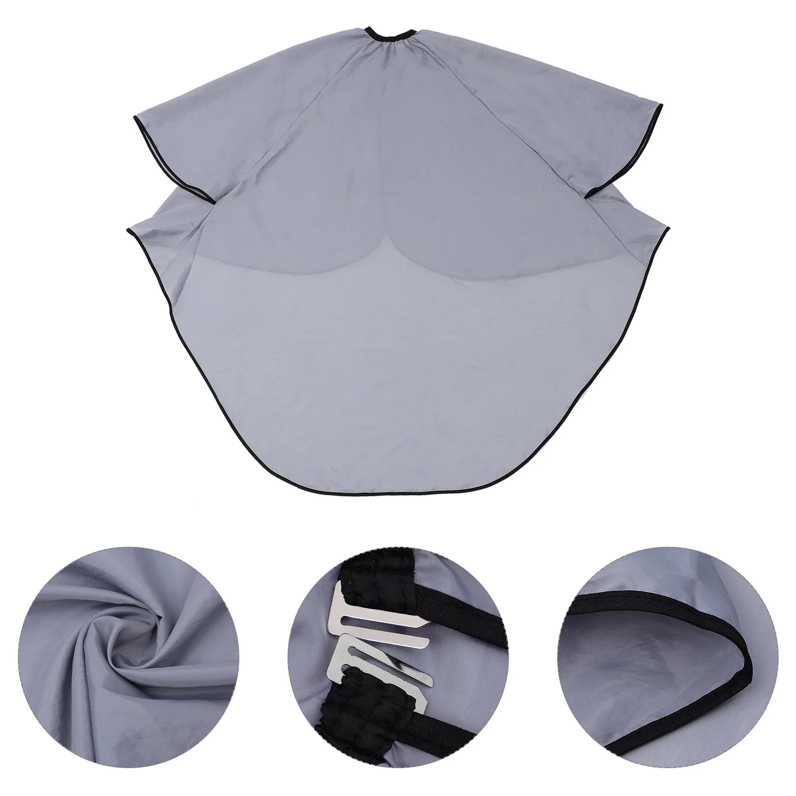 

Haircut Cape Soft Lightweight Durable Hairdressing Shawl Salon Barber Cape for Hair Cutting Dye Perm Reusable Easy Clean