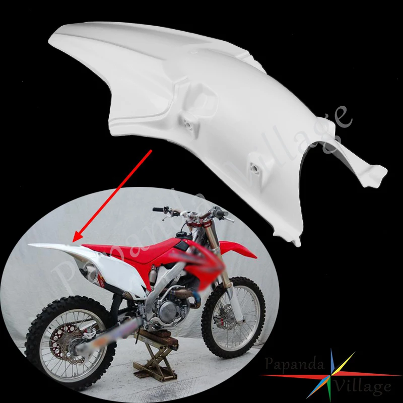 

Заднее крыло мотоцикла, белые полипропиленовые брызговики для Honda CRF250R 10-13 CRF450R 09-12 CRF 450 R 250R 2009-2013