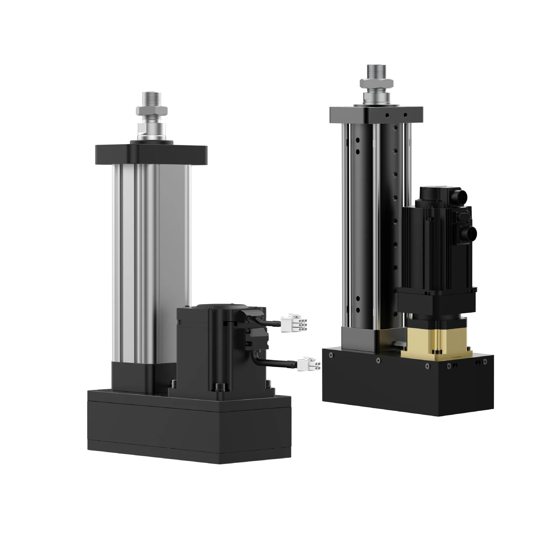 Bore 63 Thrust 500kg Miniature Servo Drive Integrated Electric Push Rod High Precision Electric Cylinder