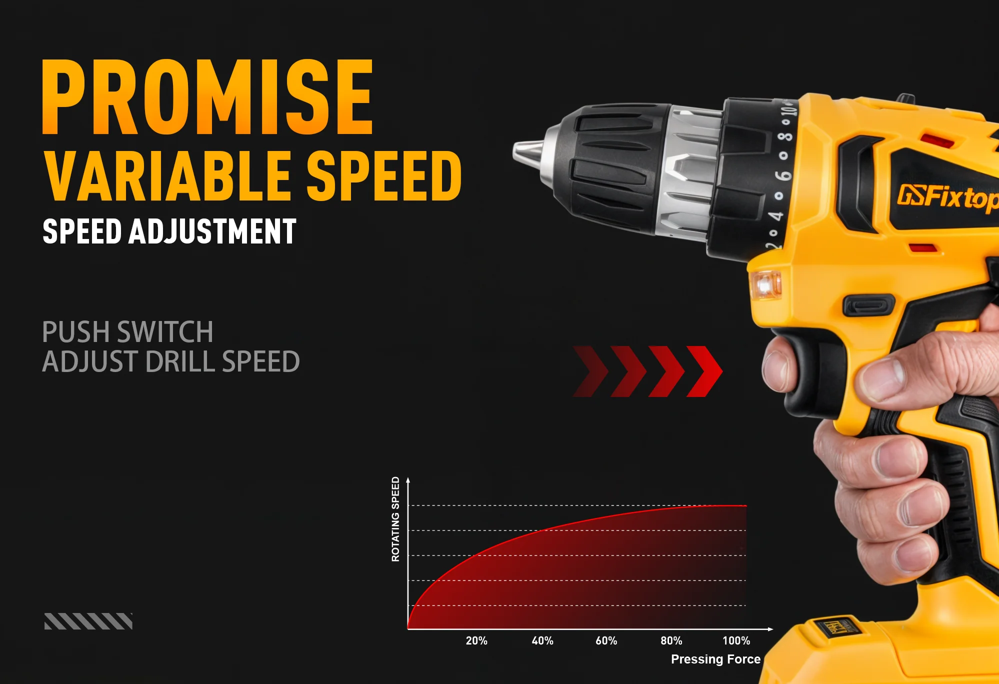 Trapano a percussione senza spazzole wireless con batteria al litio Strumento portatile portatile per trapano elettrico multifunzionale domestico