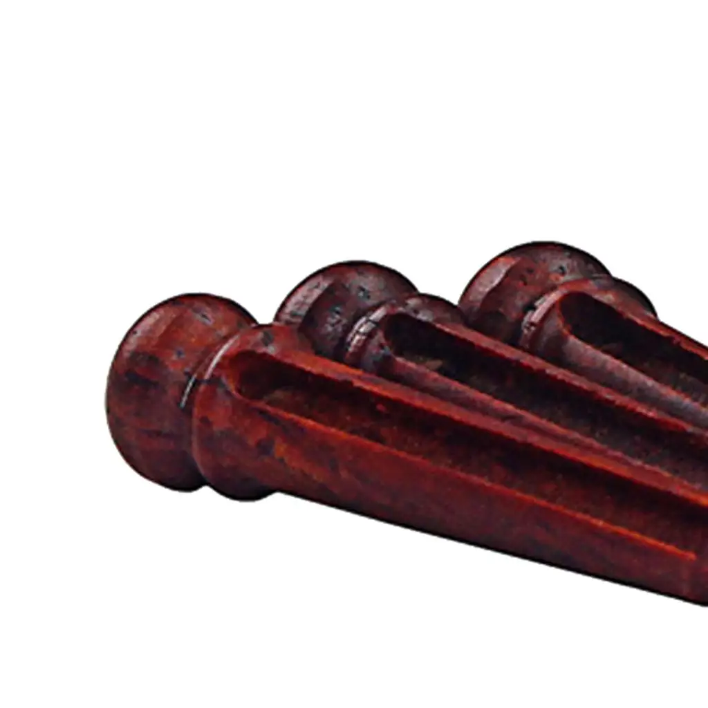 Acoustic Folk Guitar String Pegs Bridge Pins Rosewood Durable Accessories for Classic Guitar Enhancement