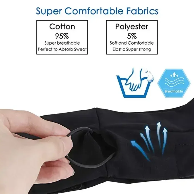 عصابة رأس بلوتوث متعددة الأغراض - سماعات نوم لاسلكية مع قناع عين ناعم وميكروفون مدمج لليوجا والتدريبات