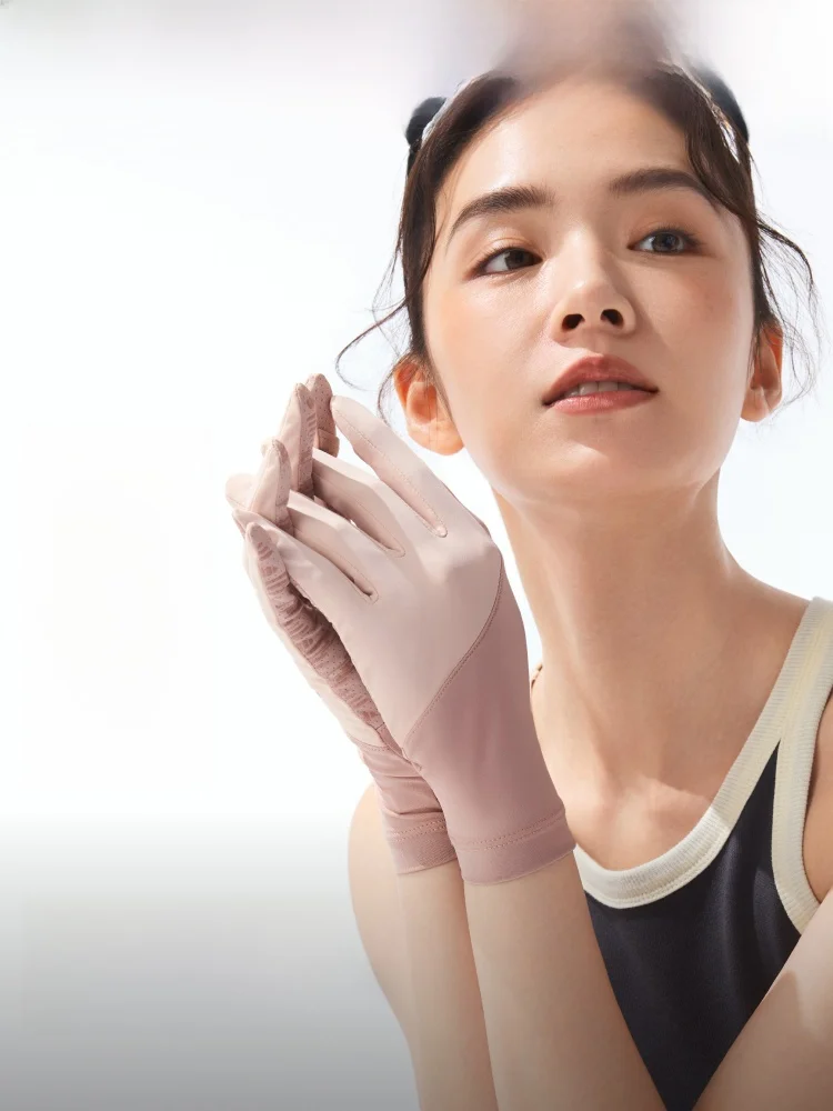 

Женские короткие легкие дышащие перчатки Bananain с защитой от ультрафиолета для езды на велосипеде и активного отдыха на открытом воздухе, ветрозащитные, нескользящие