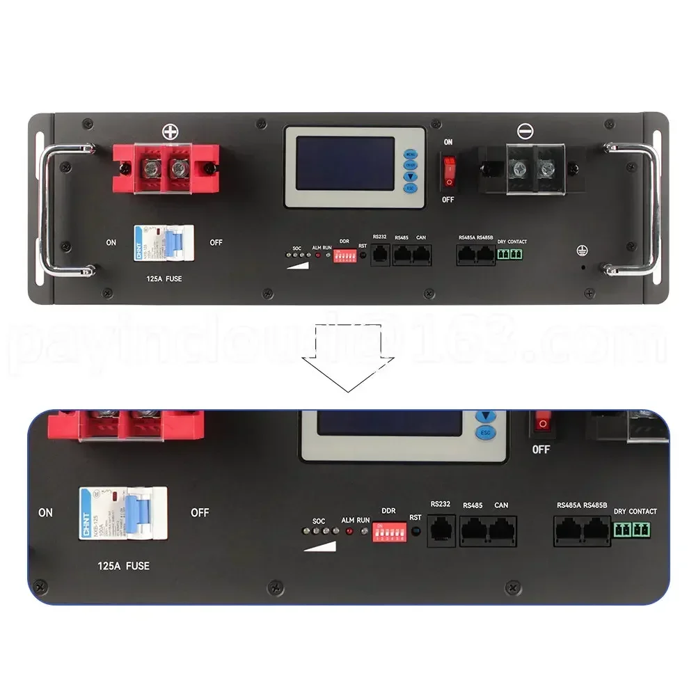 Solar Energy Storage Battery 48V 5Kwh 10Kwh 100Ah 200Ah LiFePO4 Home Power  Lifepo4 Lithium Battery Pack