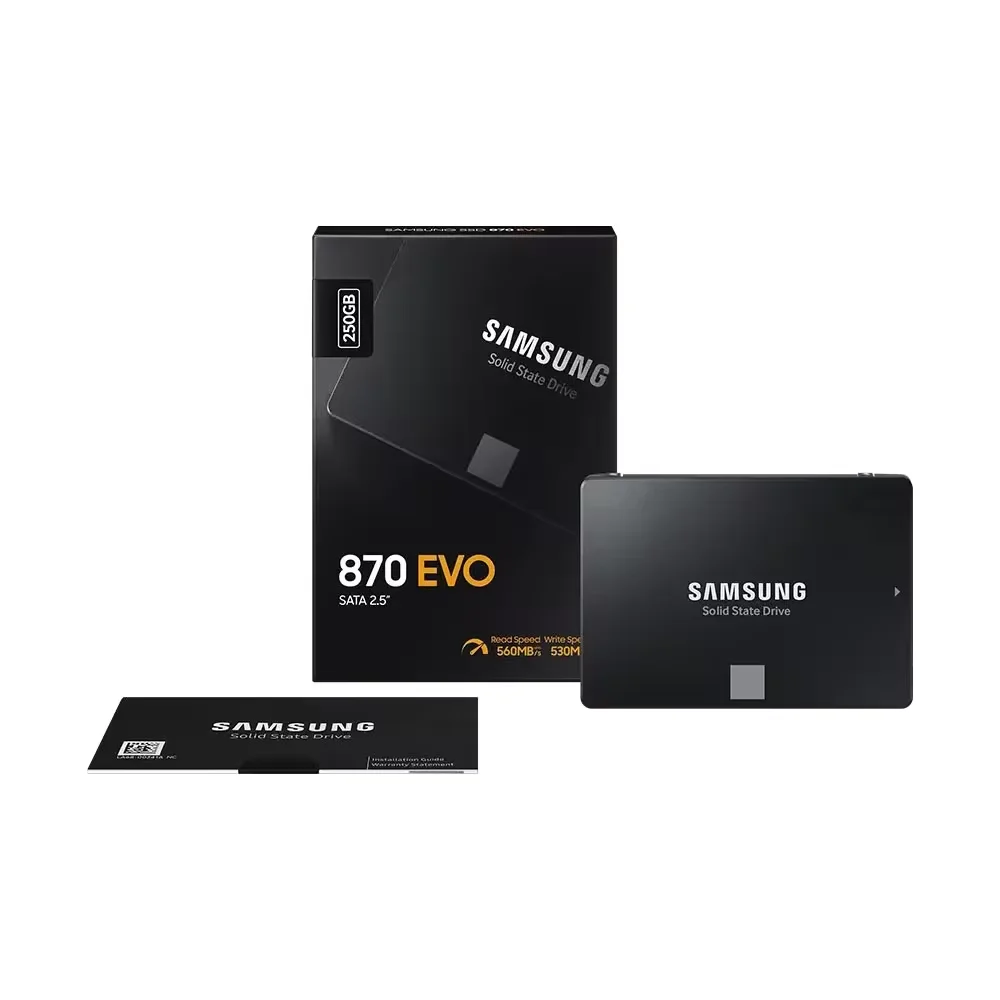 Imagem -06 - Samsung-sataiii Unidade Interna de Estado Sólido Disco de Armazenamento para Laptop ou Desktop 870 Evo 1tb 2tb 4tb 500gb 250gb 25