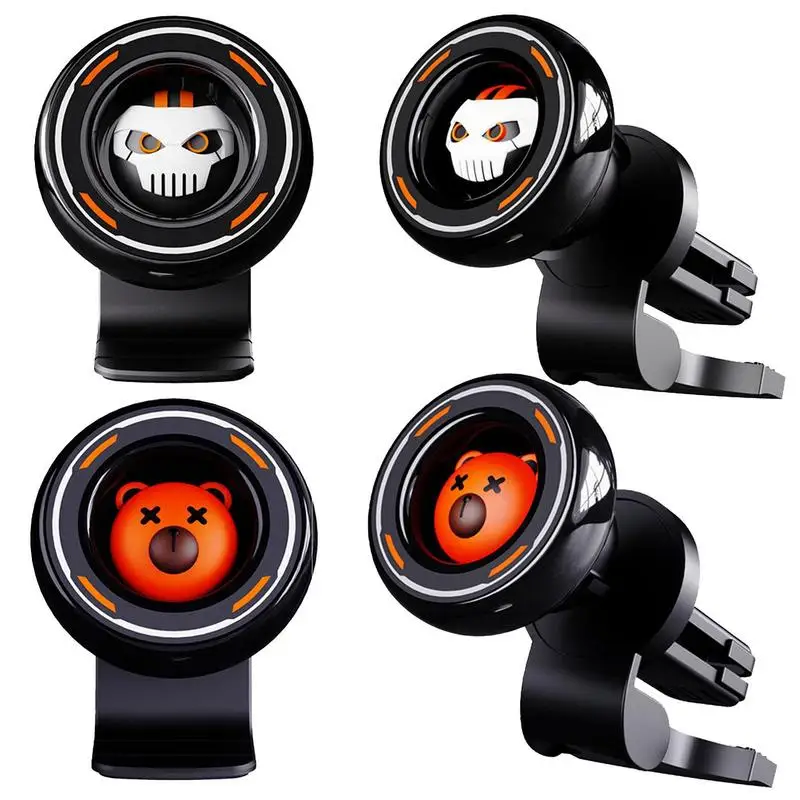 Magnetic Car Phone Holder 360 Degree Rotation Anti-shake Ultra-thin Suction Cup Phone Mount Bracket For Car Mobile Stand