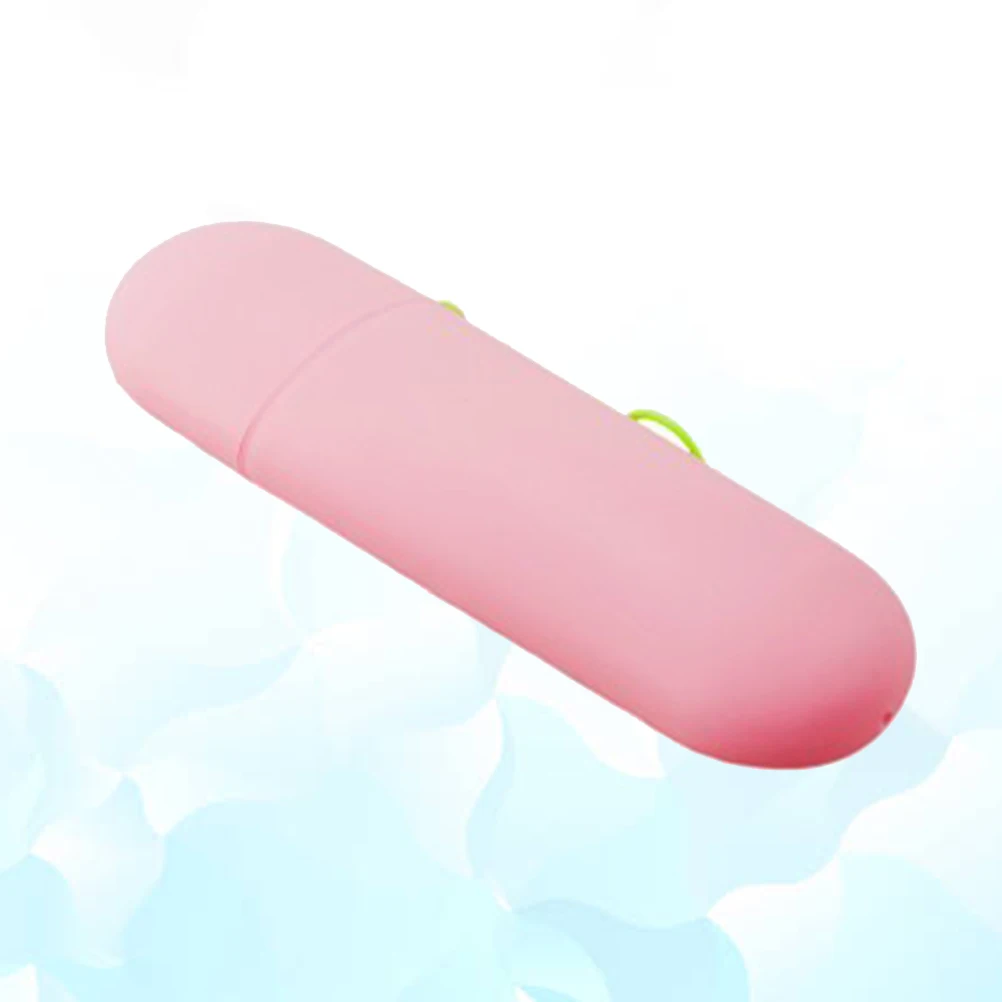 

PP Toothbrush Holder Multifunctional Travel Case Eco Friendly Storage Box for Toothbrush Toothpaste Mouthwash