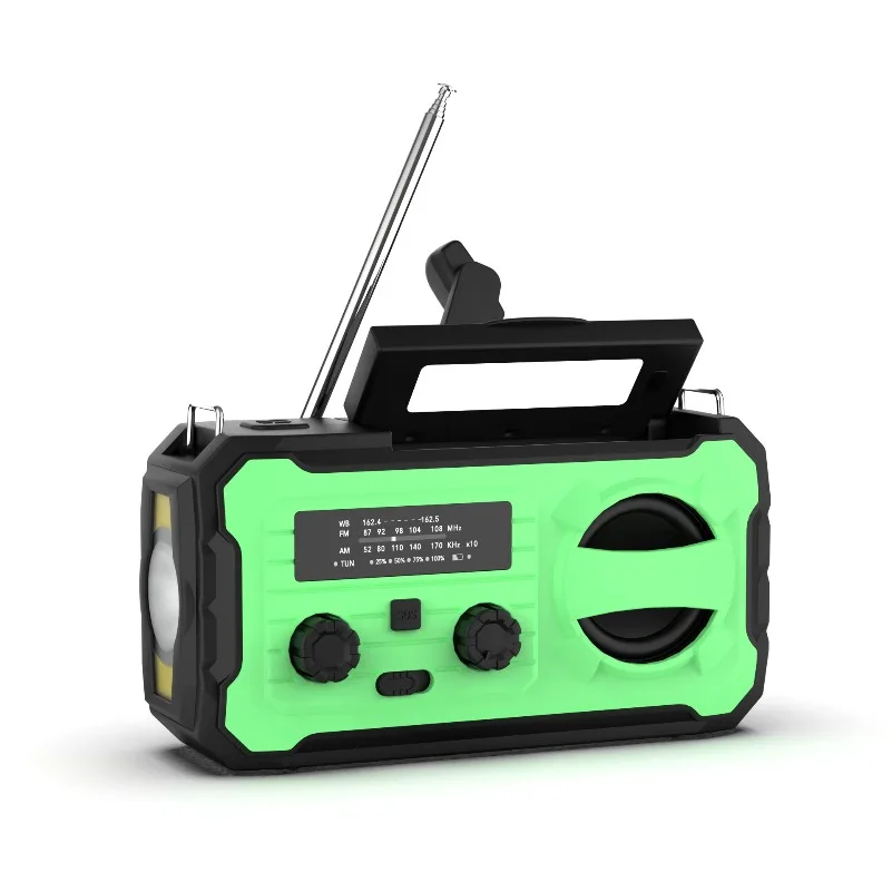FOR Multifunctional FMAM Solar Hand Charging Mobile Phone Emergency Radio Charging Lighting Disaster Prevention Radio