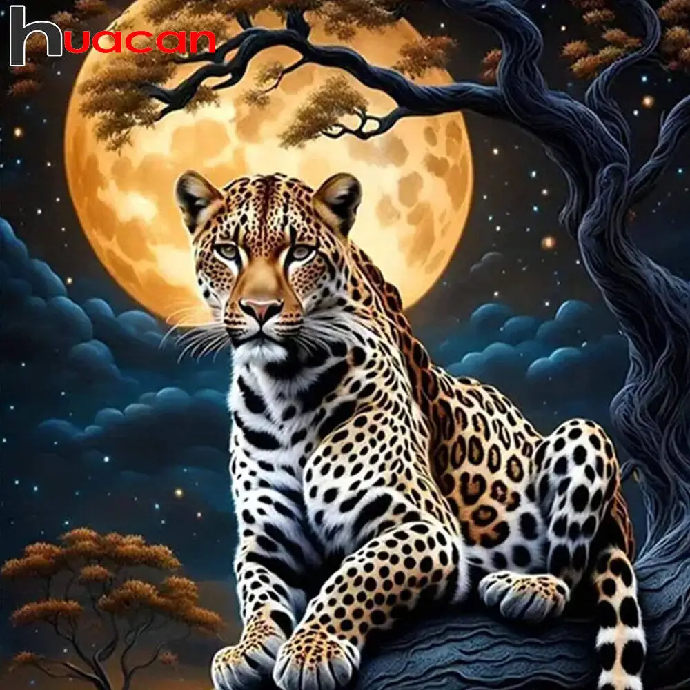 Huacan 2025, neue Kollektion, Diamant-Gemälde, Delphin, Himmel, Diamant-Stickerei, Meer, Sonnenuntergang, Mosaik, Kunst, Dekoration, Gemälde