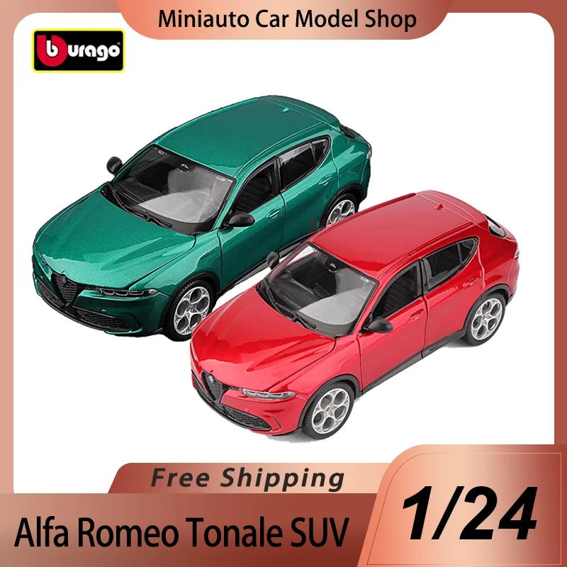 bbrmodelstore: Il Modellino in Lega di Alfa Romeo Tonale 1:24, un Regalo Perfetto per Appassionati e Bambini