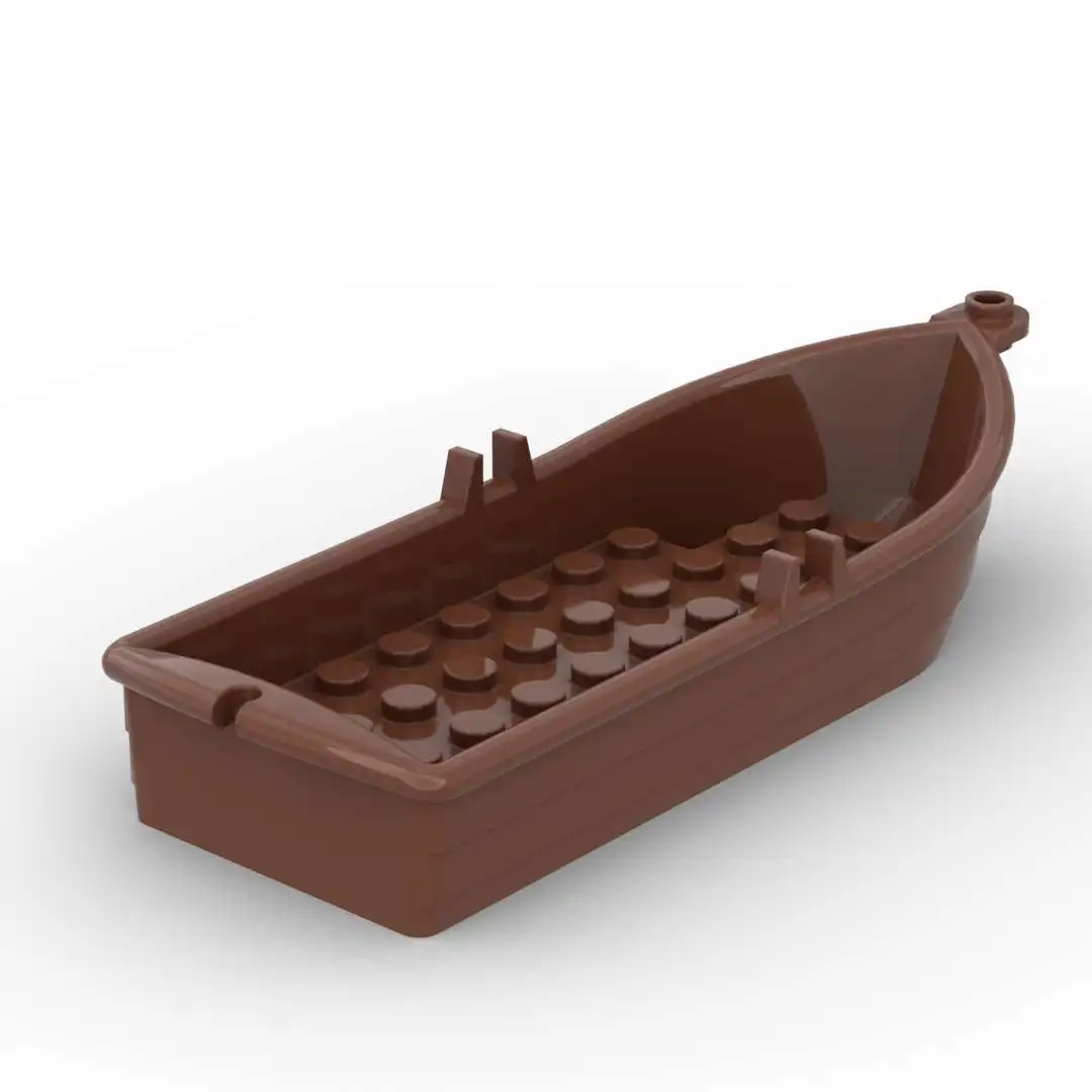 Children Gifts City Bricks Lifeboat Ship Kit Vessles Plastic Particle DIY Building Blocks Toys Drifting Transport Kayaking