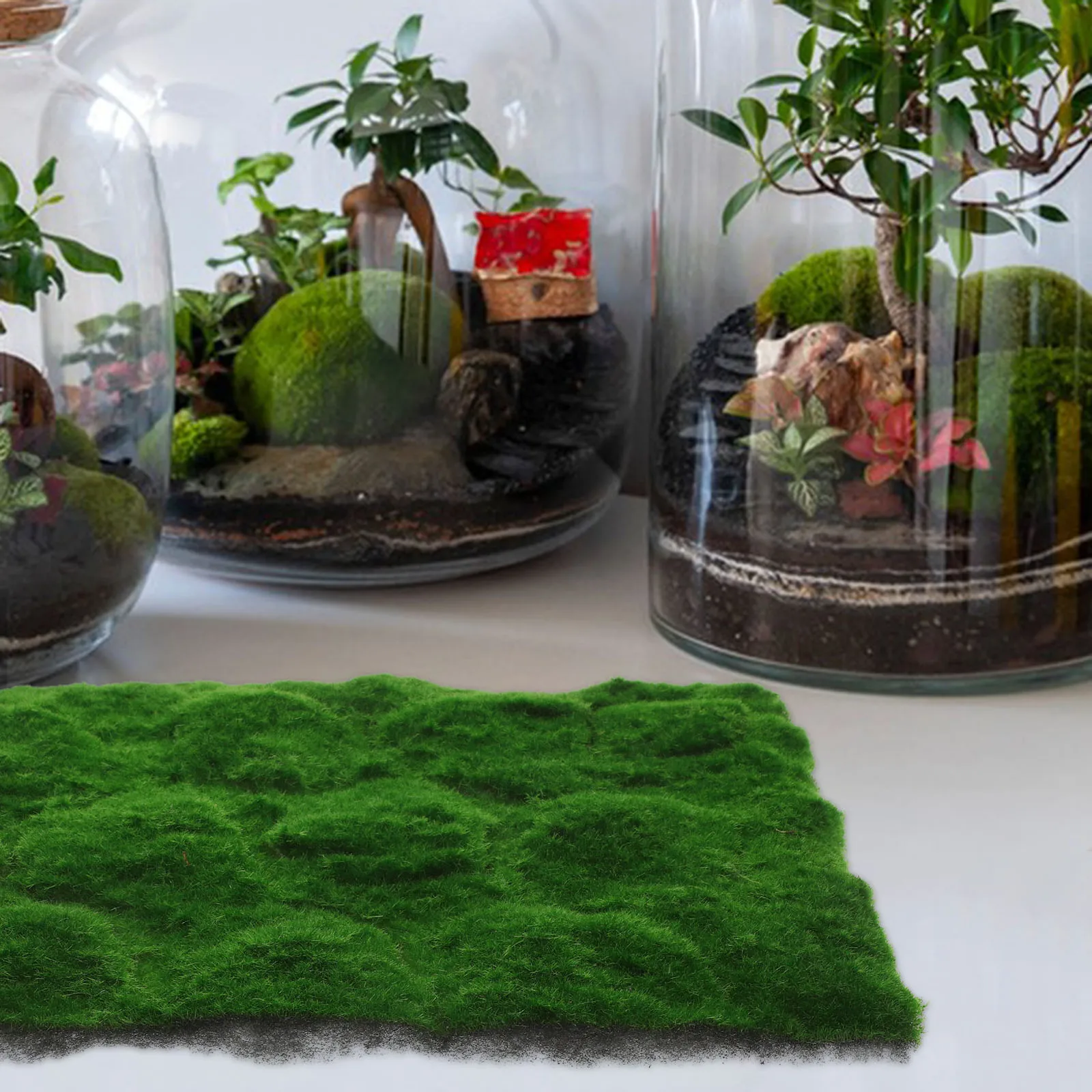 

Simulated Moss Decoration 30x30cm Realistic Fake Grass Turf Lifelike Mat L scaping DIY Home Garden Accessories