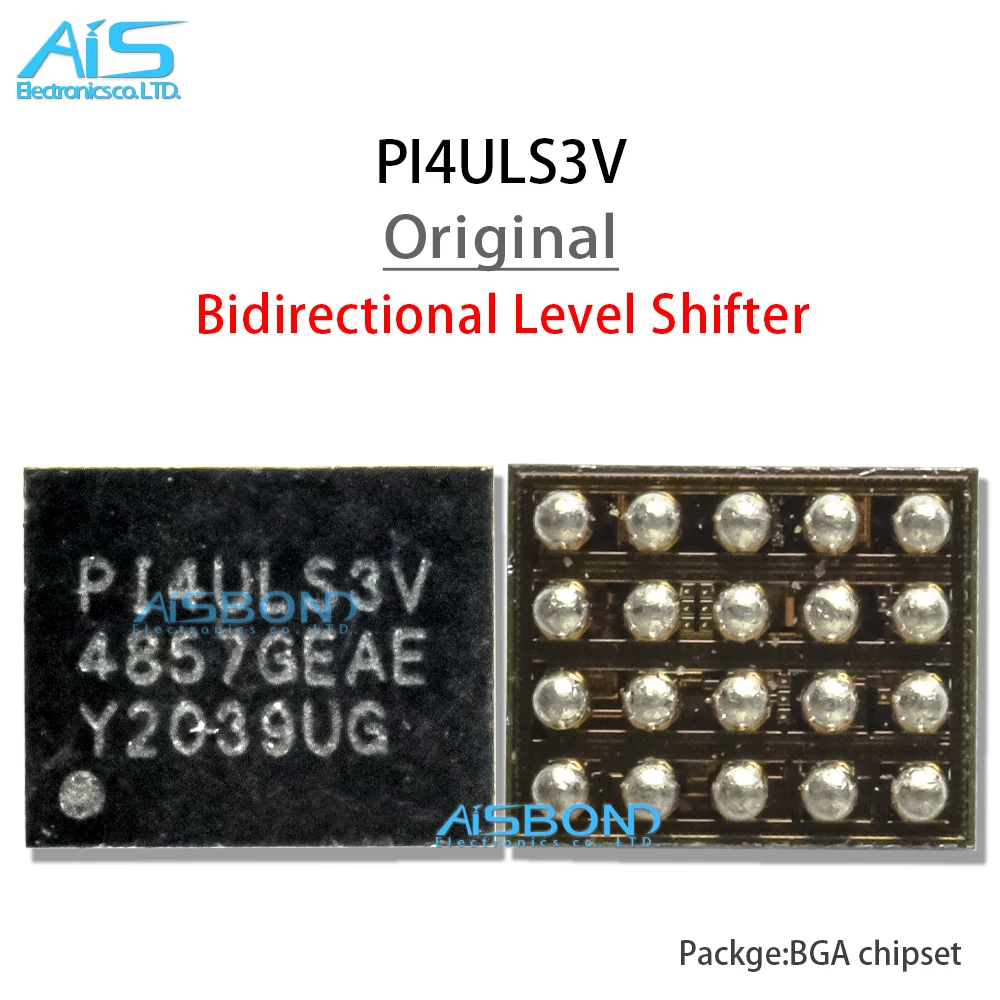 2Pcs/Lot New PI4ULS3V 4857GEAE PI4ULS3V4857GEAEX Universal Bidirectional Level Shifter IC 20-WLCSP BGA-20