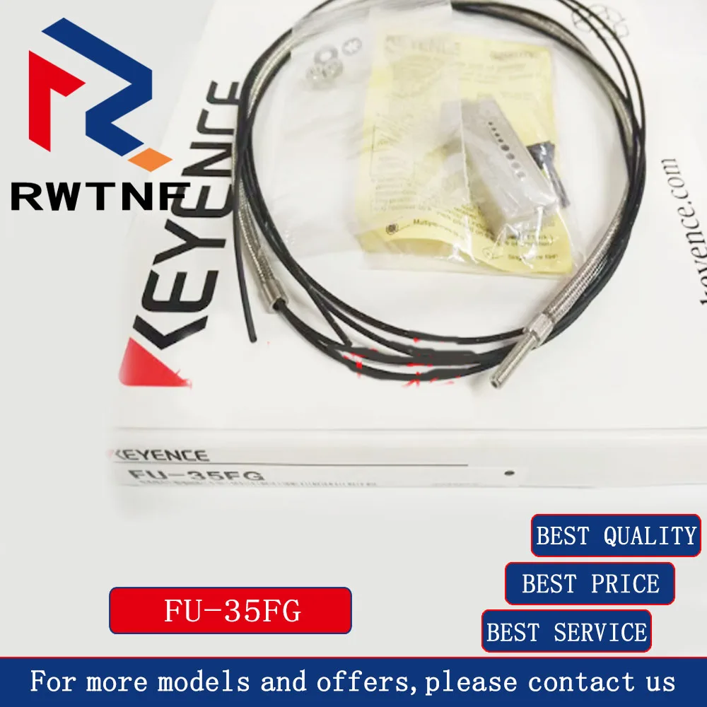 

Brand New Genuine FU-35FG KEYENCE reflection M 3 coaxial fiber line, 100% original warehouse stock