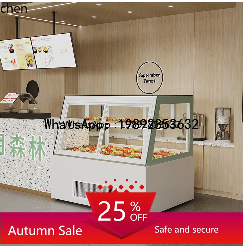 AB Freezer preserves Nakajima display cabinet snacks jerky refrigerated cabinet fruit fried goods fresh-keeping cabinet
