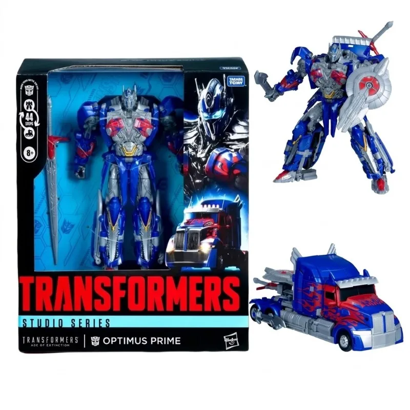 In Stock Transformation Toys SS Age of Extinction Optimus Prime Leader Class Toy Collection Gifts