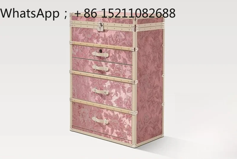 SCY light luxury high-end jewelry cabinet hard box jewelry cabinet floor-to-ceiling cloakroom middle island cabinet