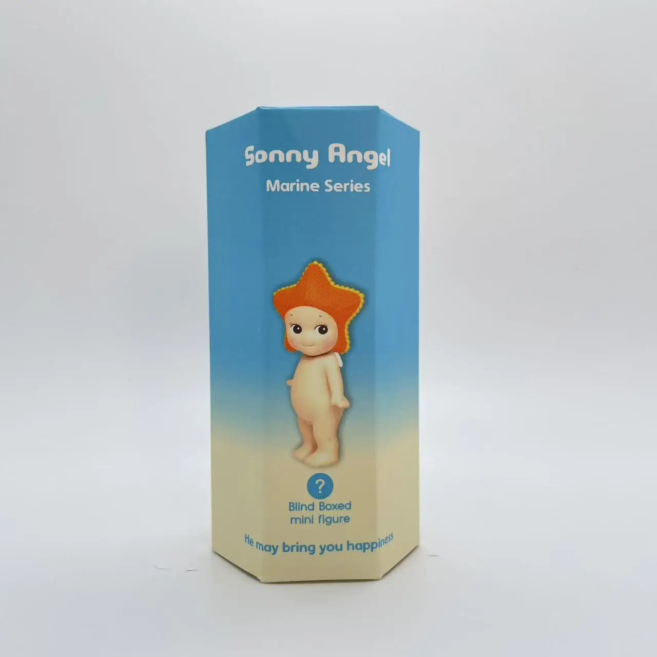 Sonny Angel Mini Figure  New Marine Series Blind Box  Toy for Girl Starfish Blowfish Manta Penguin Shell SAS65383