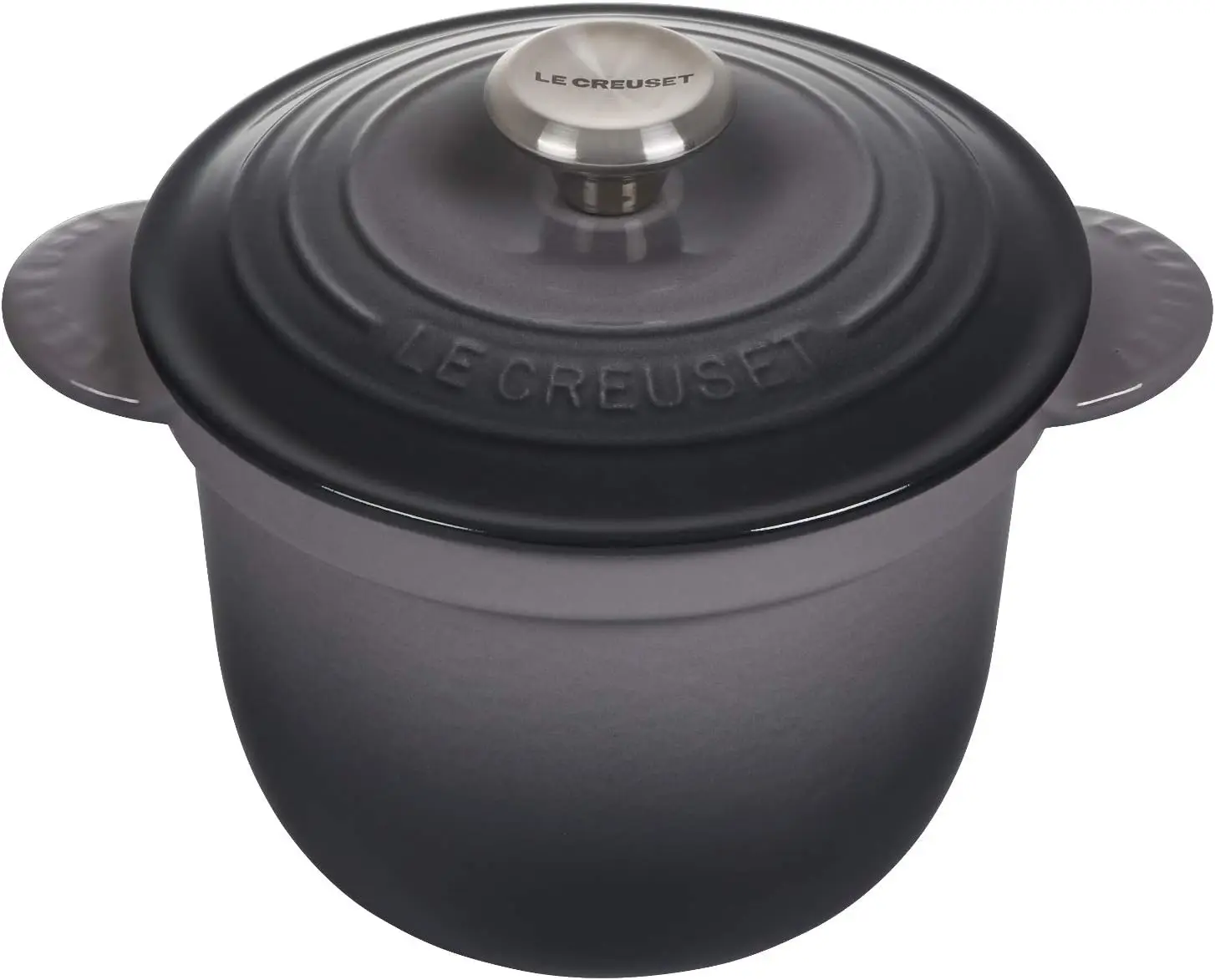 

Эмалированный чугунный рисовый горшок Creuset с крышкой и вставкой из керамогранита, 2,25 q