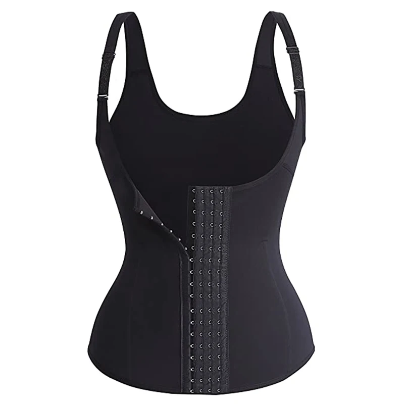 Waist Trainer Vest Slimming Corset for Weight Loss Body Shaper Sauna Suit Compression Shirt Belly Girdle Tops Shapewear 1PC